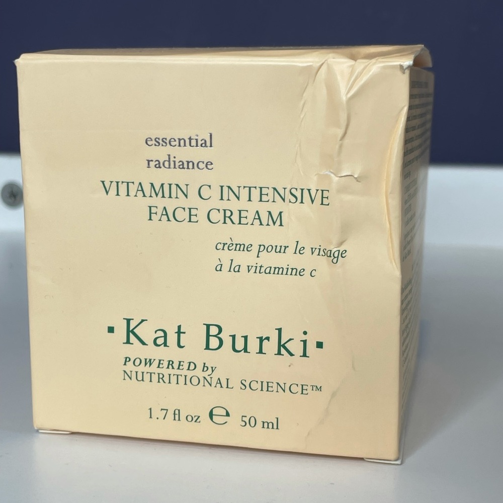 KAT BURKI Vitamin C Intensive Face Cream Essential Radiance 1.7oz/50mL Full Size